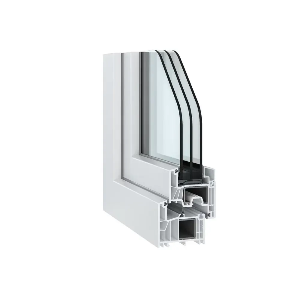 Presjek Salamander greenEvolution 76 PVC profila